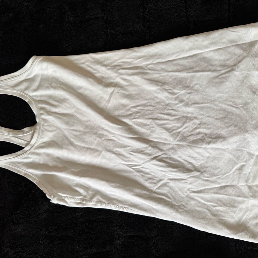 White Lululemon Tank